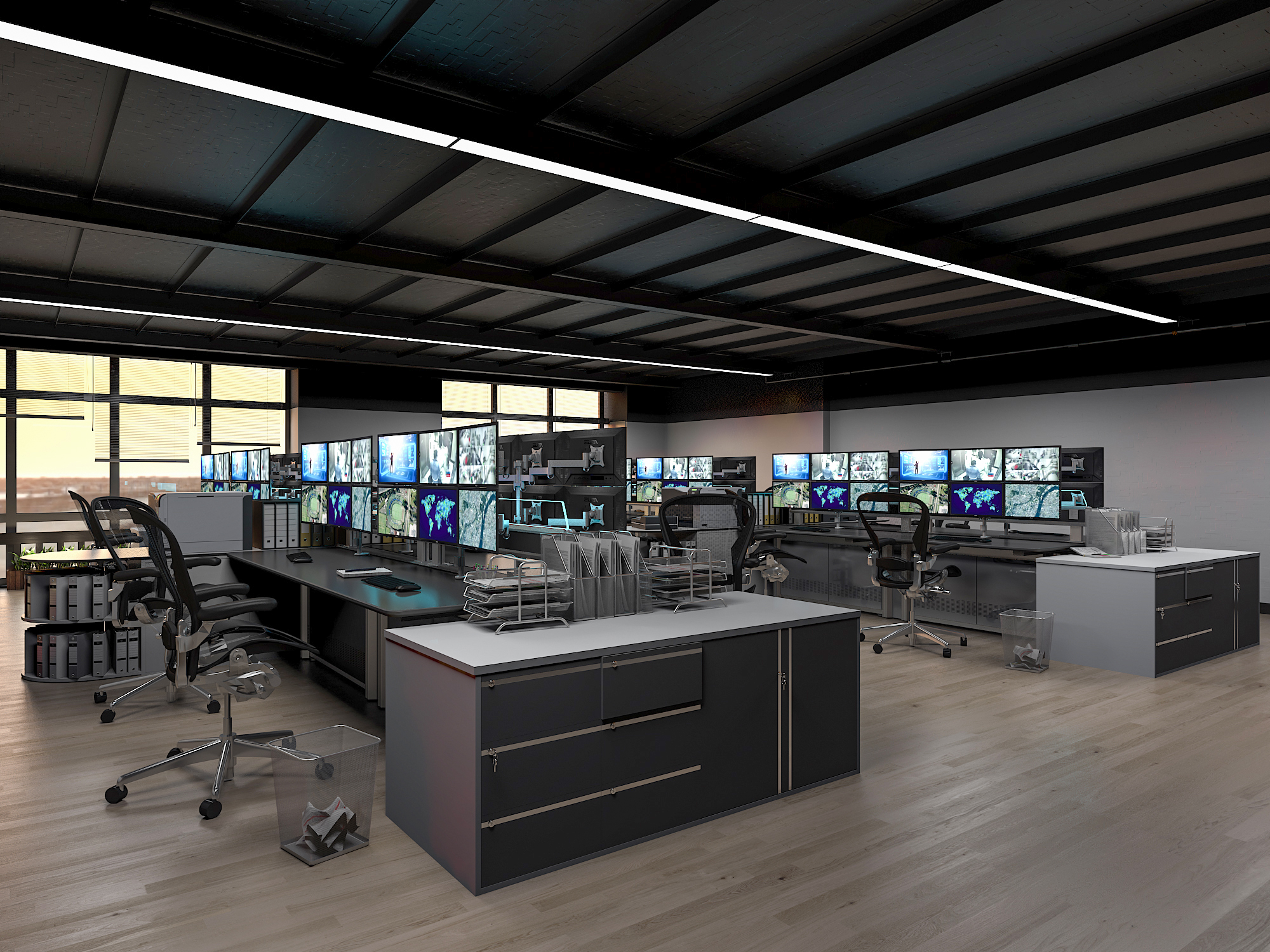 Detailed explanation of high-quality anti-static control room console
